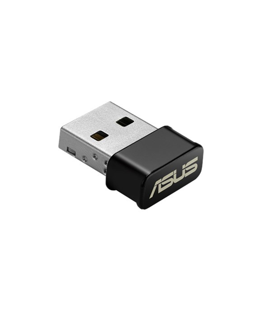 Asus, USB-AC53 NANO AC1200 Dual-band USB MU-MIMO Wi-Fi Adapter, 2.4GHz/5GHz, 36 month(s)