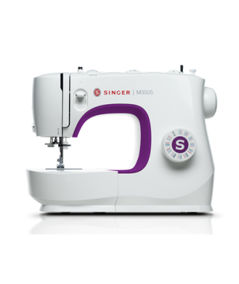 Õmblusmasin Singer, M3505, Number of stitches 32, Number of buttonholes 1, White