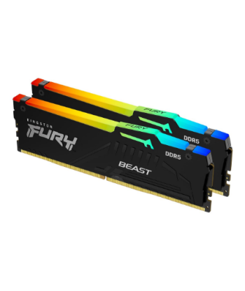 Kingston, Fury Beast, 32 Kit (16GBx2) GB, DDR5, 6400 MHz, PC/server, Registered No, ECC No