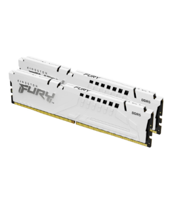 Kingston KF560C30BWEK2-32 32GB 6000MT/s DDR5 CL30 DIMM (Kit of 2) FURY Beast White EXPO | Kingston