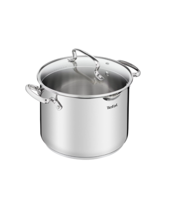 TEFAL, Pot, G7197955 Duetto+, 6.1 L, Stainless steel, Dishwasher proof, Lid included, Stainless steel