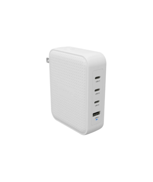 Hyper HyperJuice 145W USB-C GaN Travel Charger with 4 Ports - White | Hyper