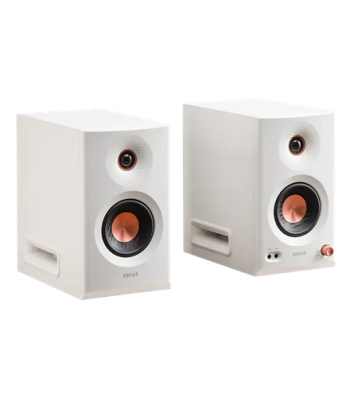 Edifier MR5, Tri-amped Studio Monitor Speakers, 110 W, Bluetooth, Wireless connection, 101 dB, White