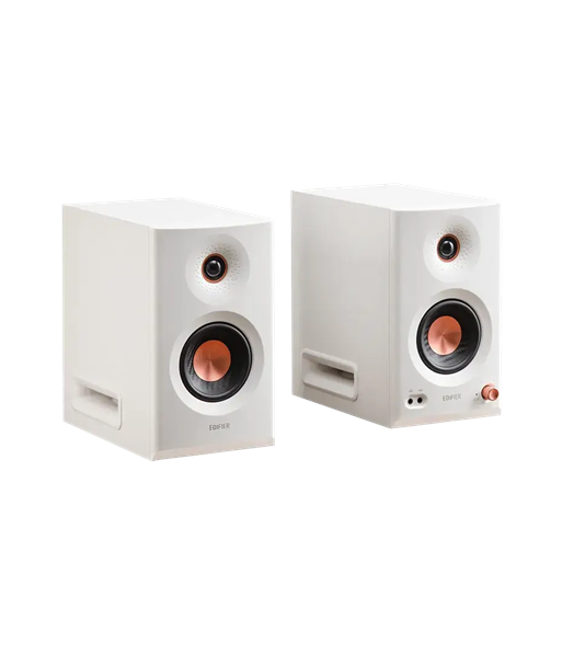 Edifier MR5, Tri-amped Studio Monitor Speakers, 110 W, Bluetooth, Wireless connection, 101 dB, White