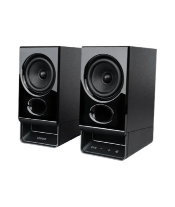 Колонка Edifier USB-Powered, R20BT, 2.5 W + 2.5 W, Bluetooth, Wireless connection, Black