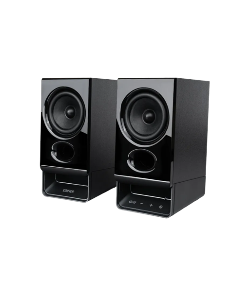 Edifier USB-Powered Speaker, R20BT, 2.5 W + 2.5 W, Bluetooth, Wireless connection, Black