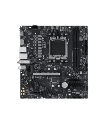 MSI PRO A620AM-G EVO WIFI, Processor family AMD, Processor socket AM5, DDR5, Number of SATA connectors 4, Supported hard disk