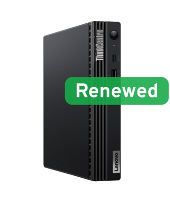 Lenovo Renewed Grade B, ThinkCentre M70q, Intel Core i5, i5-10400T, 8 GB, SSD, 256 GB, Intel UHD Graphics 630, Windows 11 Pro