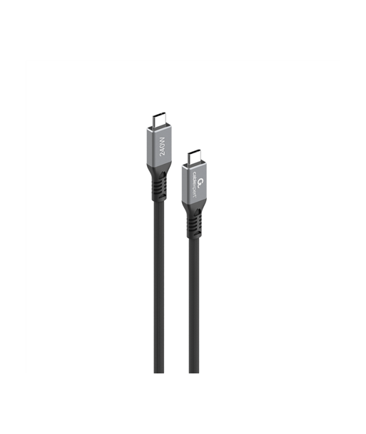 Cablexpert Premium USB4 Type-C charging and data cable, 40 Gbps, 240 W, 0.3 m | CCBP-USB4-CMCM240-0.3M
