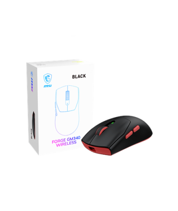 MSI FORGE GM340 | Wireless | 2.4 GHz, Bluetooth, USB 2.0