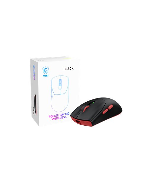 MSI FORGE GM340 | Wireless | 2.4 GHz, Bluetooth, USB 2.0