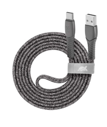 CABLE USB-C TO USB2.0 1.2M/GREY PS6102 GR12 RIVACASE
