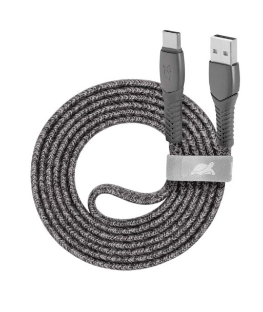 CABLE USB-C TO USB2.0 1.2M/GREY PS6102 GR12 RIVACASE