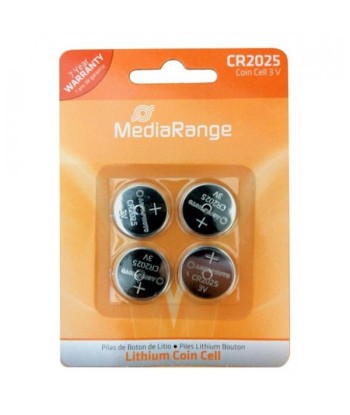 BATTERY LITHIUM CR2025 3V/4PCS MRBAT131 MEDIARANGE