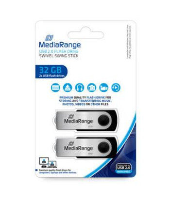 MEMORY DRIVE FLASH USB2 32GB/MR911-2 MEDIARANGE