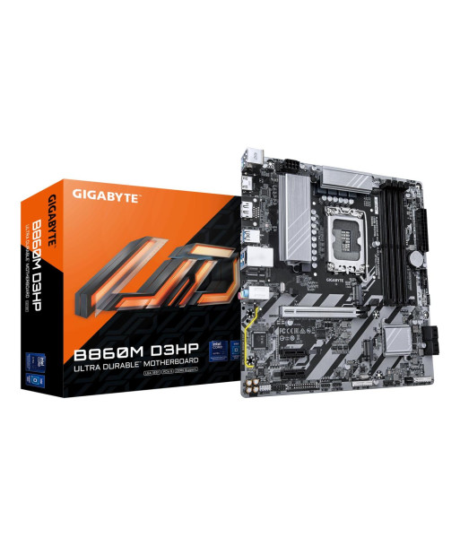 Mainboard GIGABYTE Intel B860 Express LGA1851 Micro-ATX Memory DDR5 Memory slots 4 2xPCI-Express 1x 1xPCI-Express 16x 2xM.2