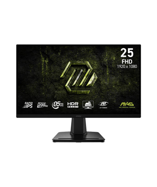 LCD Monitor MSI 24.5" 1920 x 1080 pixels Full HD Native aspect ratio 16:9 LCD Flat MAG256FE20