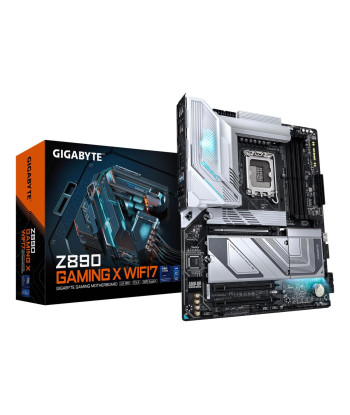 Mainboard GIGABYTE Intel Z890 LGA 1851 (Socket V1) ATX RAM DDR5-SDRAM 4xSlots Wi-Fi Yes Bluetooth Yes 1xPCI Express x16 slots