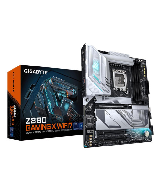 Mainboard GIGABYTE Intel Z890 LGA 1851 (Socket V1) ATX RAM DDR5-SDRAM 4xSlots Wi-Fi Yes Bluetooth Yes 1xPCI Express x16 slots