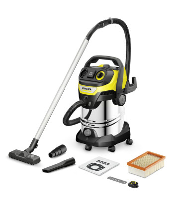 Tolmuimeja KARCHER Suction power 315 AW Dust capacity 30 L Drum vacuum Cleaning type Dry&wet Dust container Bagless Colour