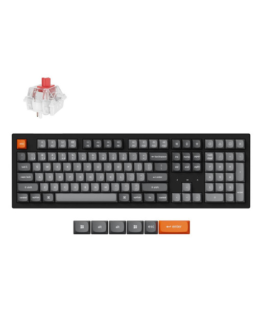 KEYBOARD WRL K10 MAX RGB/BLACK K10M-H1 KEYCHRON