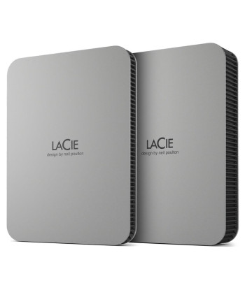 External HDD LACIE Mobile Drive 5TB USB-C Colour Silver STLP5000400