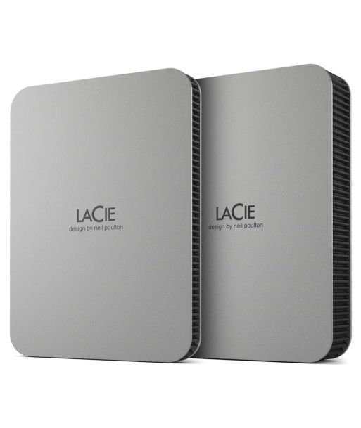 External HDD LACIE Mobile Drive 5TB USB-C Colour Silver STLP5000400