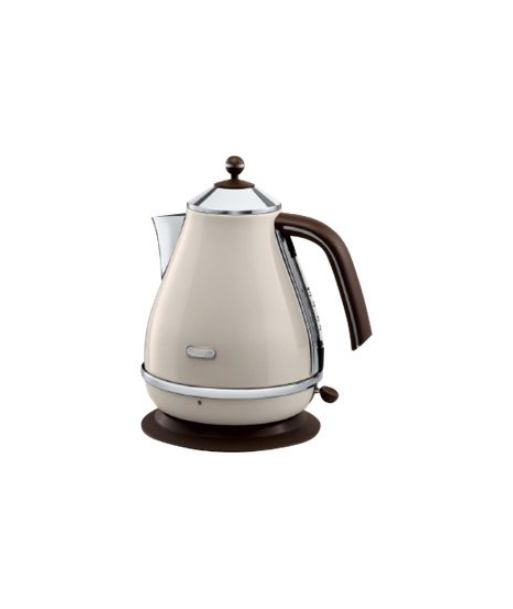 Delonghi, KBOV 2001.BG, Standard kettle, 2000 W, 1.7 L, Stainless steel, 360° rotational base, Beige