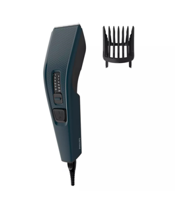 Philips, Hair clipper, HC3505/15, Corded, Number of length steps 13, Step precise 2 mm, Black/Blue