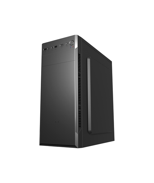 FSP Case, CMT160, Black, ATX Mid-Tower
