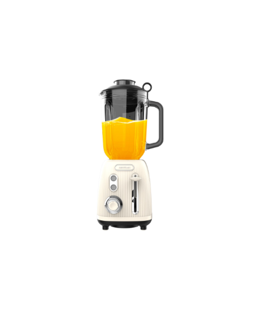 Blender, Power Black Titanium RetroBeige, Cecotec Tabletop, 1200 W, Jar capacity 1.5 L, Jar material Glass, Beige