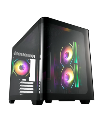 FSP Case, S380, Black, Mid Tower