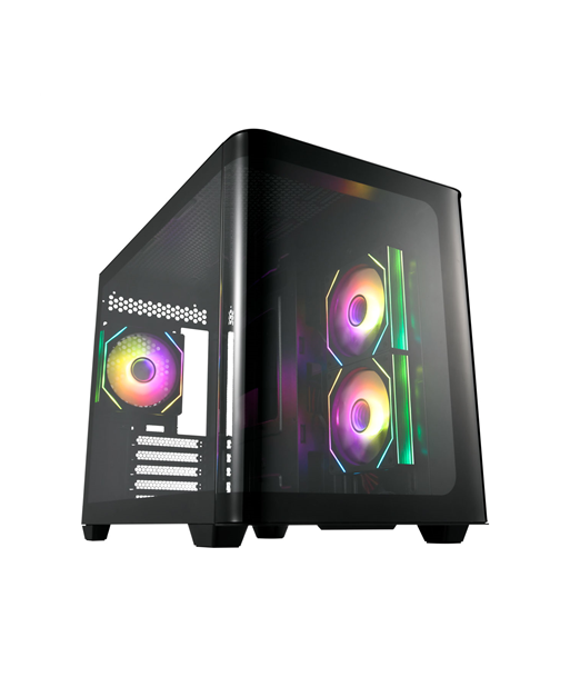 FSP Case, S380, Black, Mid Tower