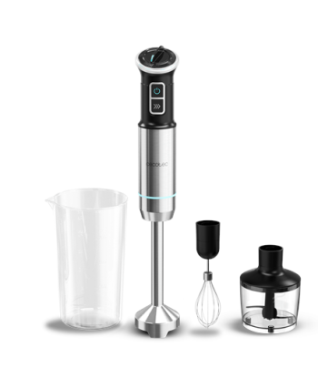 Cecotec Hand blender, Power Neutron 1100MAX Cream&Crush, Hand Blender, 1100 W, Number of speeds Adjustable, Turbo mode