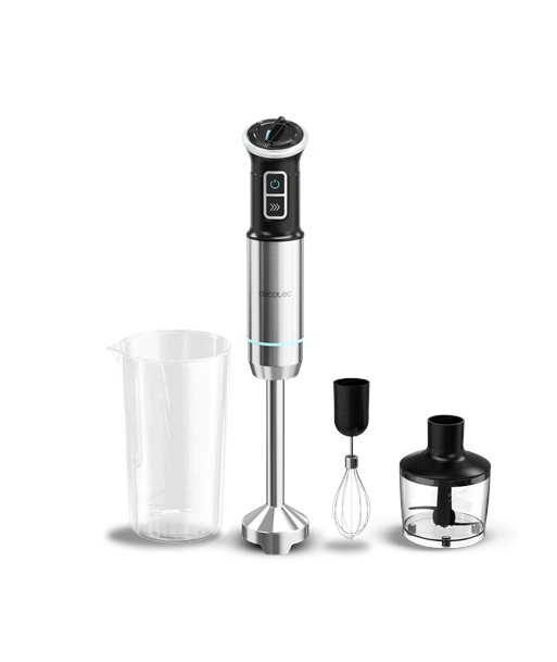 Блендер Cecotec Hand blender, Power Neutron 1100MAX Cream&Crush, 1100 W, Number of speeds Adjustable, Turbo mode, Chopper