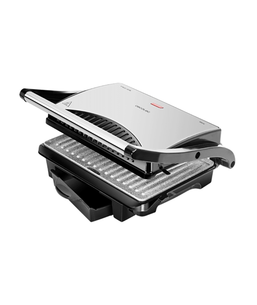 Cecotec Grill, Rock'nGrill 1000, 1000 W, Electric Grill, Black/Stainless steel
