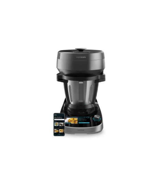Cecotec Mambo CooKing Victory, Multifunctional Robot, 1700 W, Number of speeds 19, Bowl capacity 4.5 L, Black/Grey