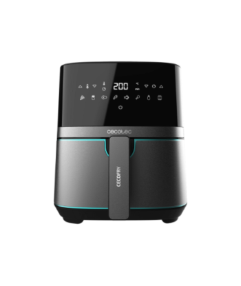Cecotec Hot air fryer, Cecofry Full InoxBlack 5500 Pro, Power 1700 W, Capacity 5.5 L, Black inox/Black