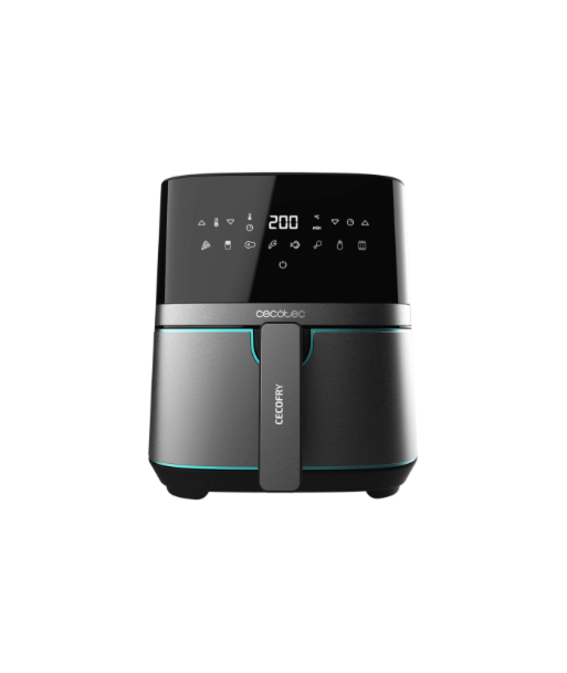 Cecotec Hot air fryer, Cecofry Full InoxBlack 5500 Pro, Power 1700 W, Capacity 5.5 L, Black inox/Black