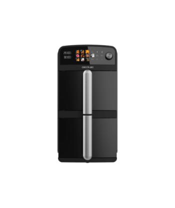 Cecotec Double hot air fryer, Cecofry DuoLevel 10000, Power 2400 W, Capacity 10 L, Black