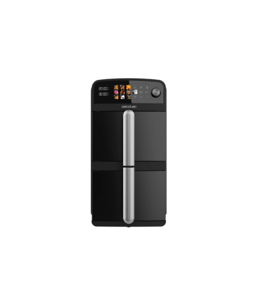 Cecotec Double hot air fryer, Cecofry DuoLevel 10000, Power 2400 W, Capacity 10 L, Black