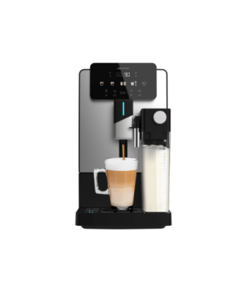 Cecotec Coffee machine, Cremmaet Latte Jar, Pump pressure 19 bar, Automatic, Built-in milk frother, Black/Silver, 1500 W