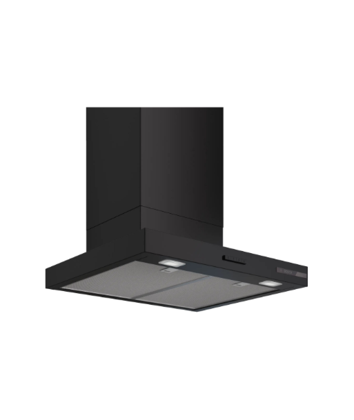 Вытяжка Bosch DWB65CC60, Wall mounted, Energy efficiency class B, Width 59.8 cm, Mechanical, 594 m³/h, Matte black, LED