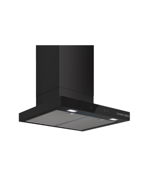 Bosch DWB67DN60 Wall-mounted Extractor Hood, A, Width 60 cm, Max extraction power in intensive mode 699 m3/h, Matte Black |
