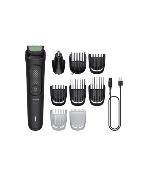 Philips Hair trimmer, MG3946/15 Series 3000, Cordless, Number of length steps 12, Black