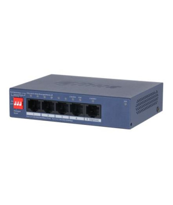 Switch DAHUA CS4005-4GT-36 Switch type Managed Switch layer L2 Form factor Desktop/Wall-Mounting 5xRJ-45 ports RJ-45 Ports