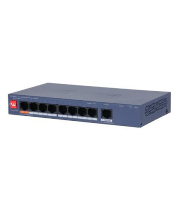 Switch DAHUA CS4009-8ET1GT-60 Switch type Managed Switch layer L2 9xRJ-45 ports RJ-45 Ports Type Gigabit Ethernet