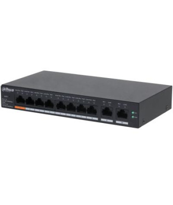 Switch DAHUA CS4010-8GT-60 Switch type Managed Switch layer L2 Form factor Desktop/Wall-Mounting 10xRJ-45 ports RJ-45 Ports