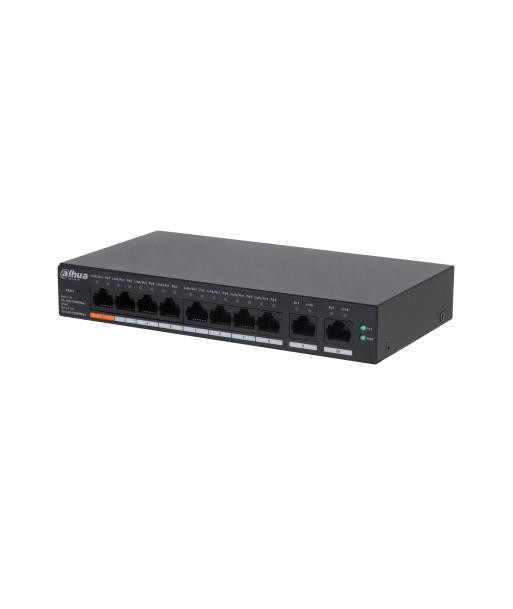 Switch DAHUA CS4010-8GT-60 Switch type Managed Switch layer L2 Form factor Desktop/Wall-Mounting 10xRJ-45 ports RJ-45 Ports
