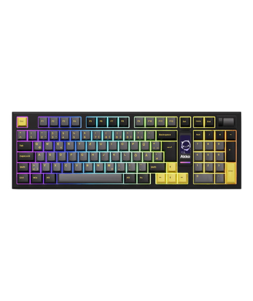 KEYBOARD WRL 5098B/BLACK/GOLD 6925758631921 AKKO